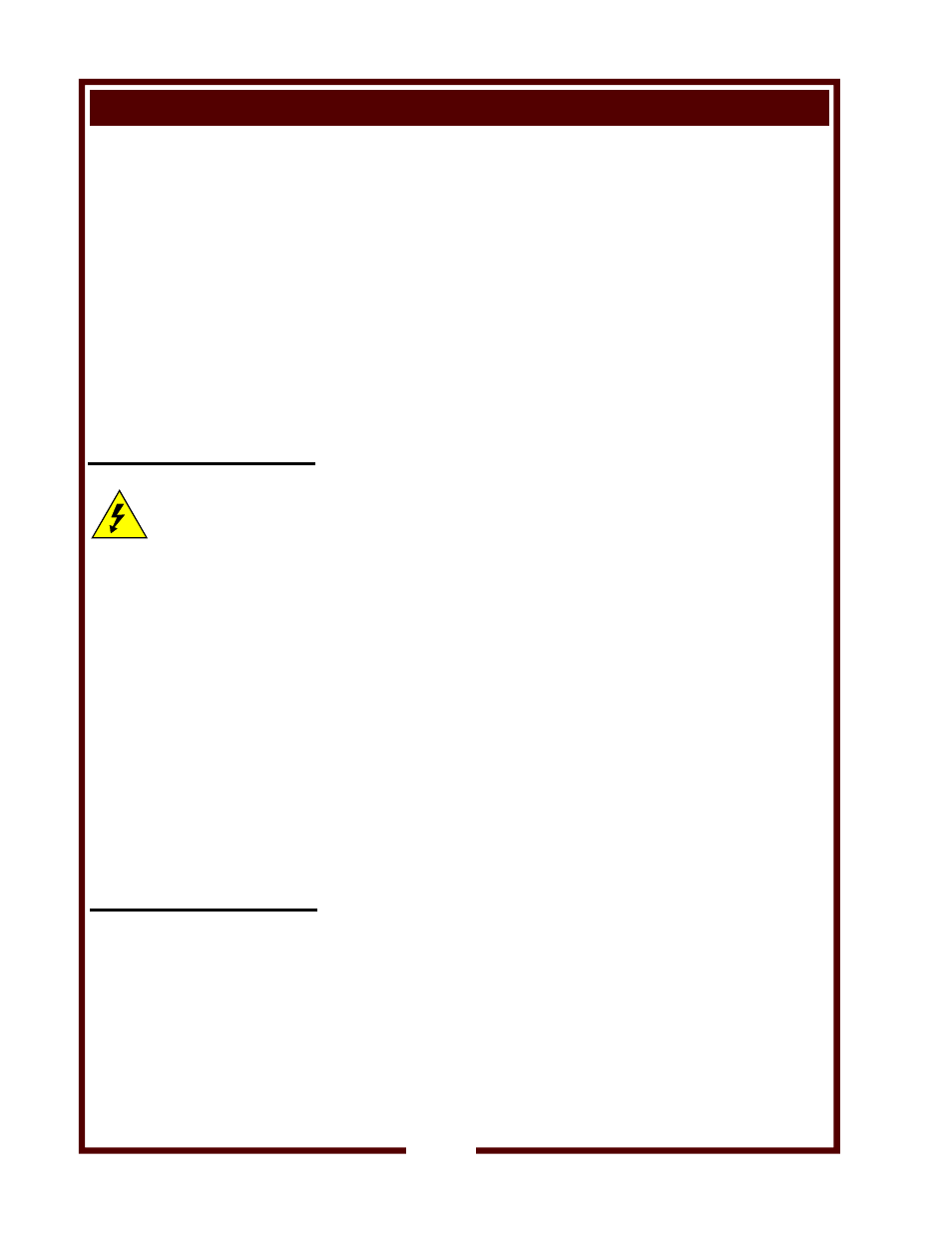 Installation, Caution, Unpacking & inspection | Setup, Electrical, Electric shock hazard | Bloomfield T-4C 15A User Manual | Page 6 / 12
