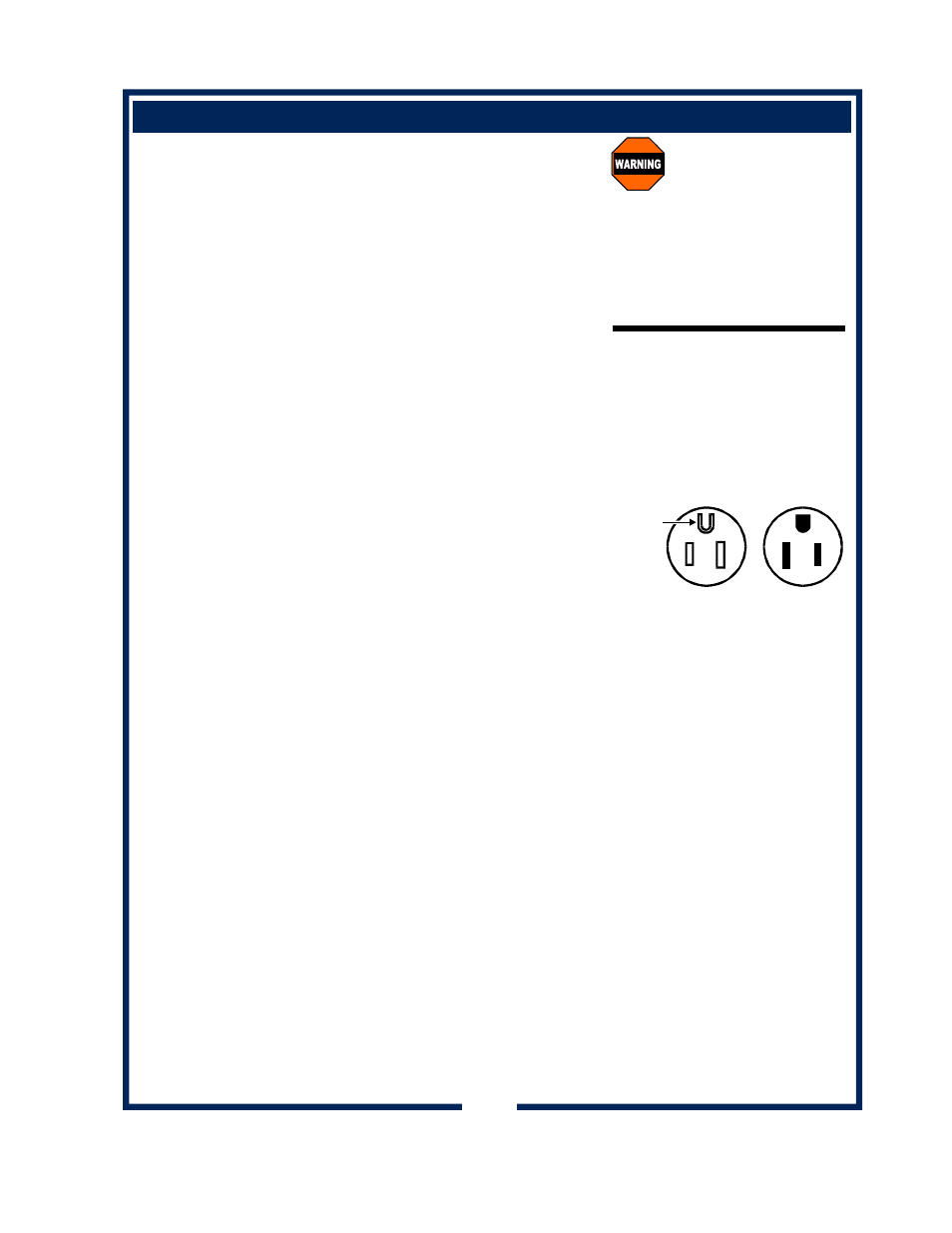 Installation (continued), Warning, Shock hazard | Bloomfield 8740 User Manual | Page 7 / 22