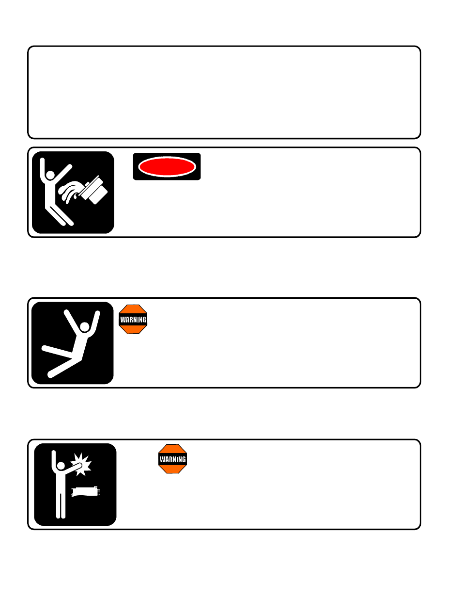 Danger | Bloomfield WFPE-30F User Manual | Page 16 / 22