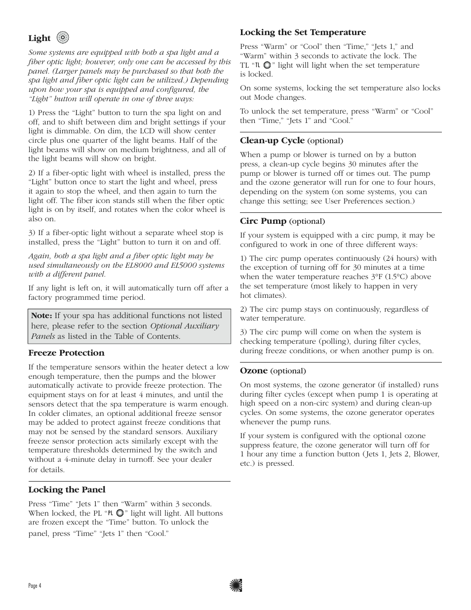 Balboa Water Group ML700 User Guide User Manual | Page 6 / 12