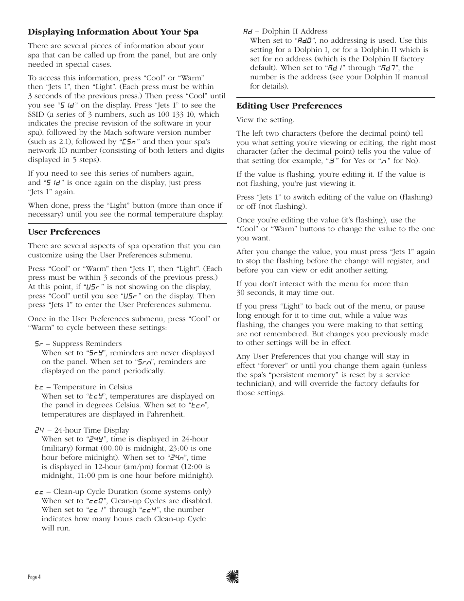 Balboa Water Group ML550 User Guide User Manual | Page 6 / 12