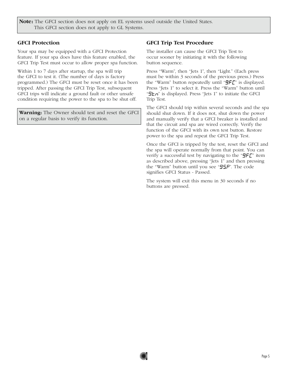 Balboa Water Group ML550 User Guide User Manual | Page 7 / 12