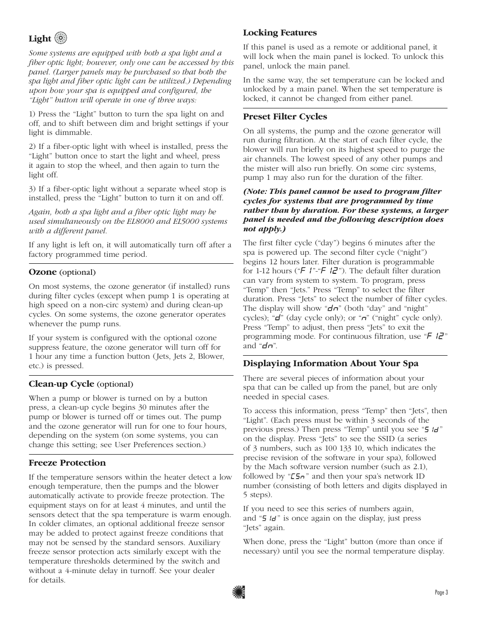 Balboa Water Group ML200 User Guide User Manual | Page 5 / 12