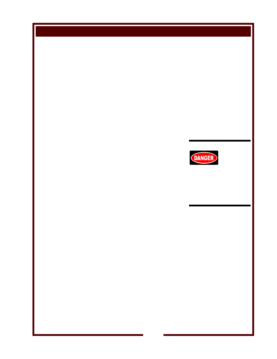 Electrical installation, Danger, Installation (continued) | Bloomfield WVOC-G136 User Manual | Page 11 / 34