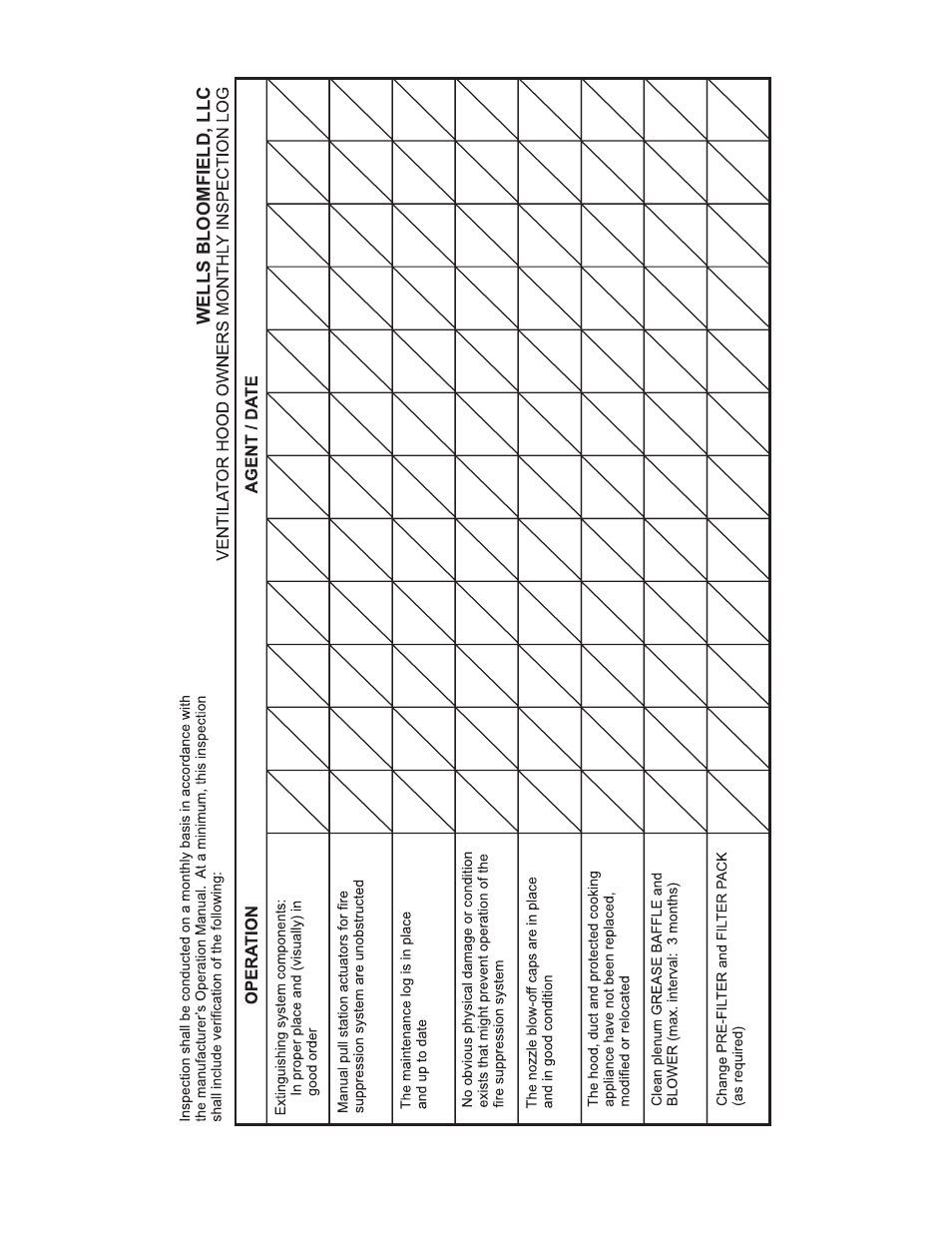Wells bloomfield, llc | Bloomfield WVOC-G136 User Manual | Page 28 / 34
