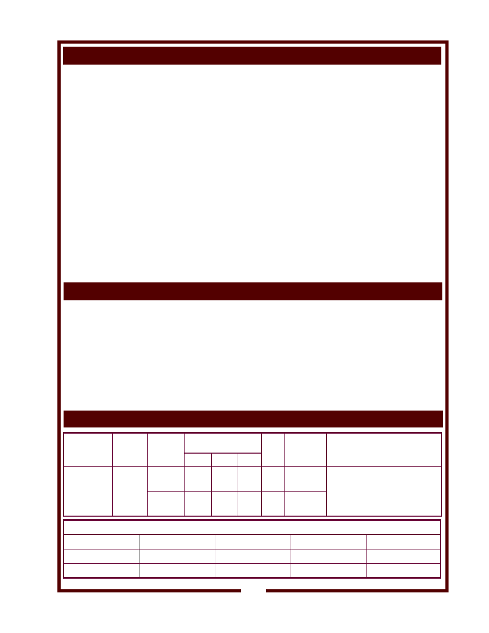 Table of contents specifications introduction | Bloomfield WVOC-G136 User Manual | Page 3 / 34