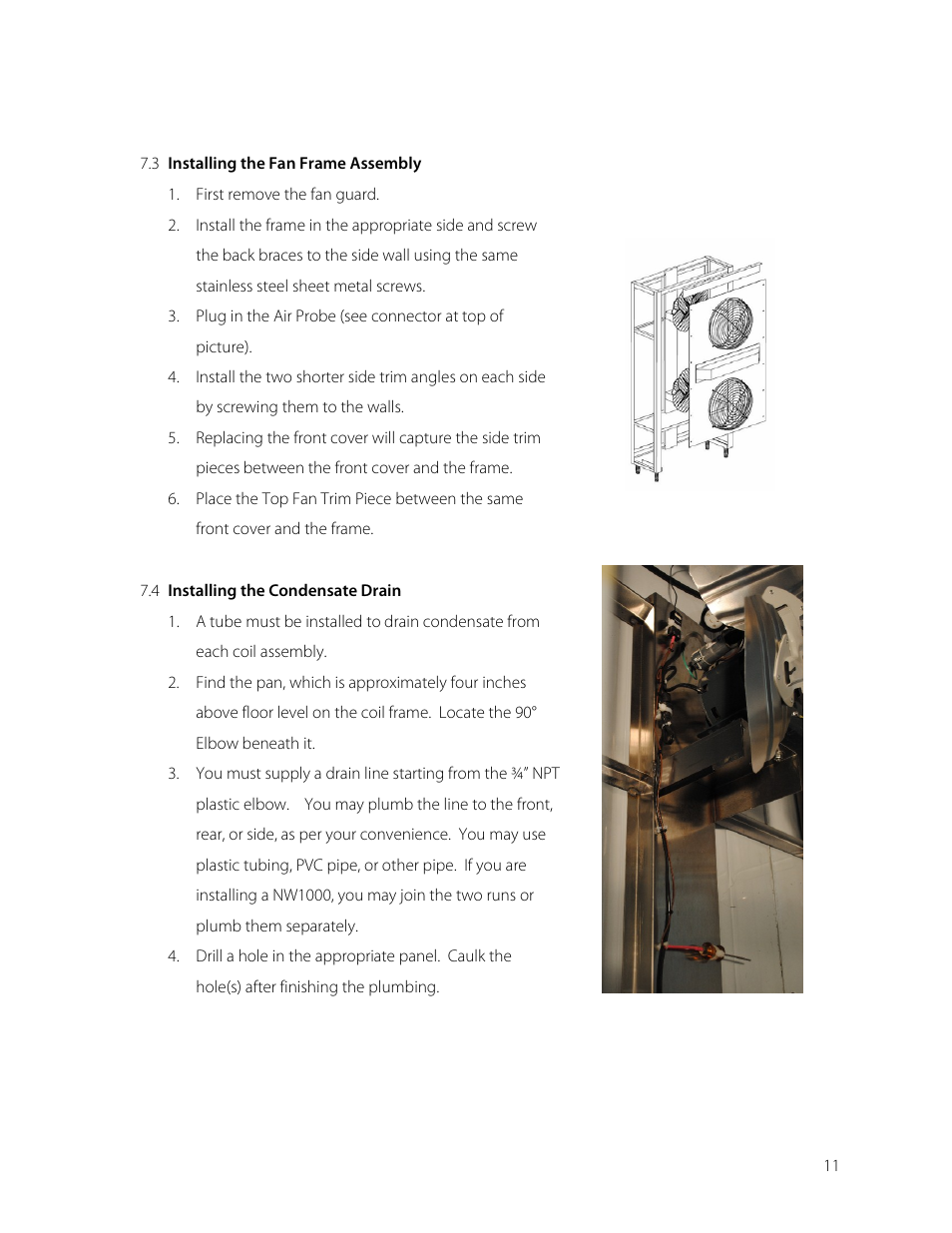 Bally Refrigerated Boxes 1000 Northwind Blast Chiller User Manual | Page 11 / 17