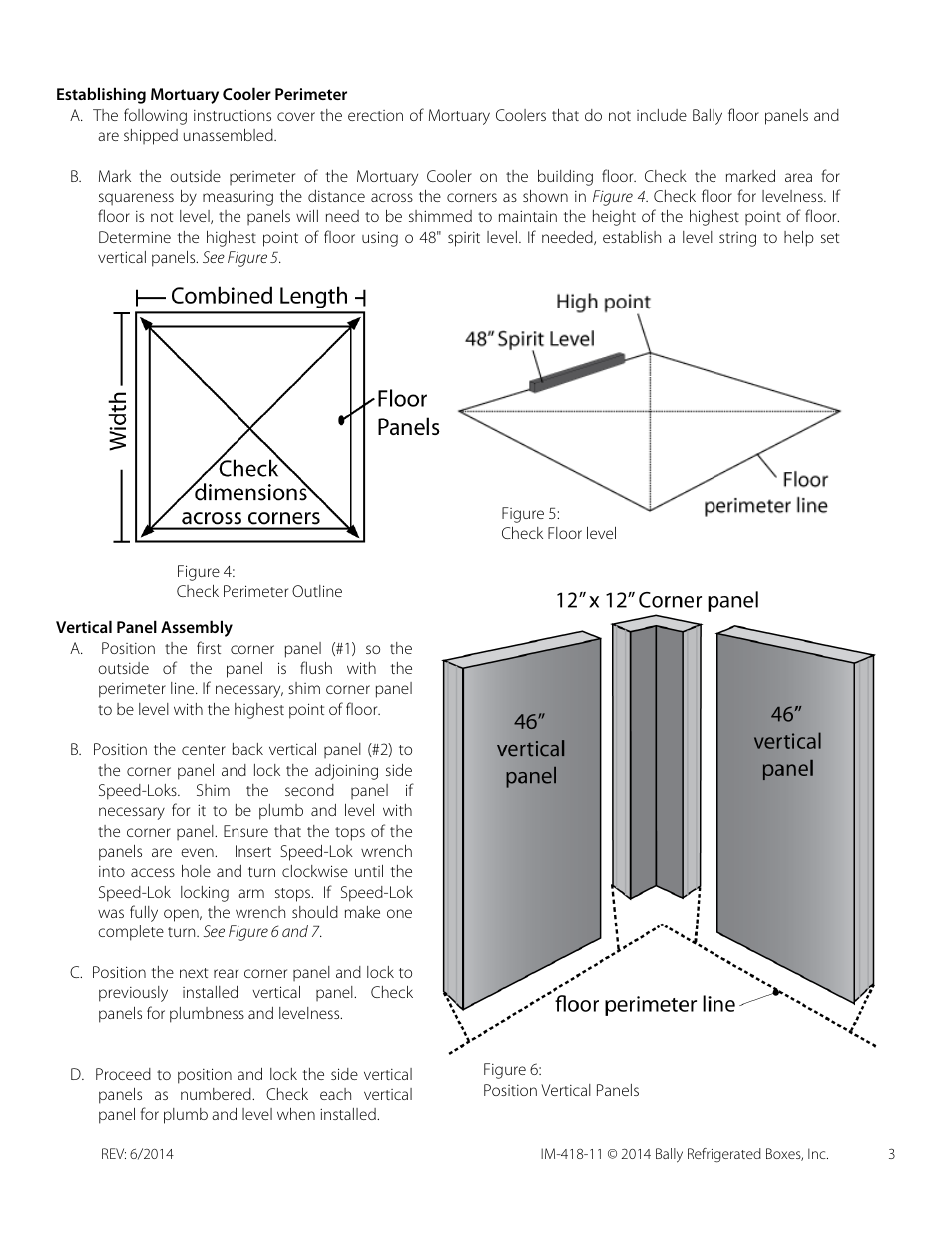 Bally Refrigerated Boxes Mortuary Cooler Systems User Manual | Page 3 / 6