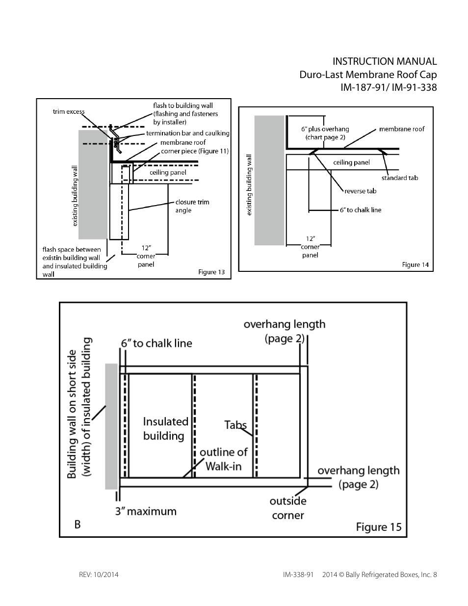 Bally Refrigerated Boxes Duro-Last Membrane Roof User Manual | Page 8 / 8