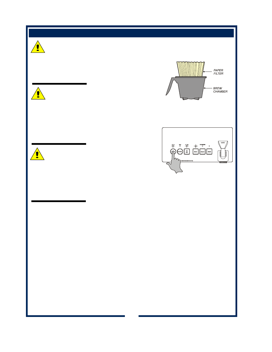 Brewing coffee | Bloomfield 1072 User Manual | Page 12 / 34