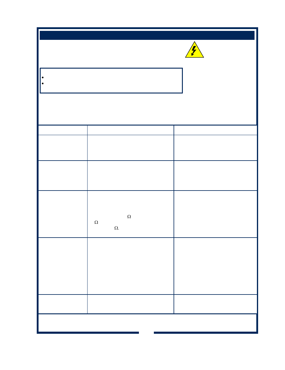 Caution, Error detection | Bloomfield 1072 User Manual | Page 15 / 34