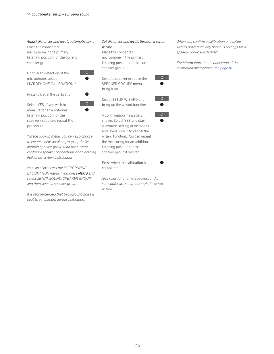 Bang & Olufsen BeoVision Avant - User Guide User Manual | Page 45 / 82