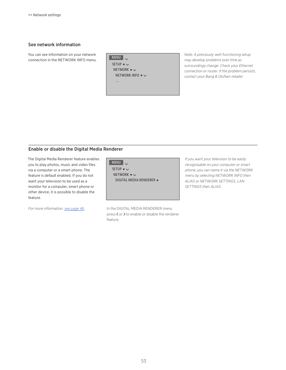 Bang & Olufsen BeoVision Avant (No tuner) - User Guide User Manual | Page 53 / 60