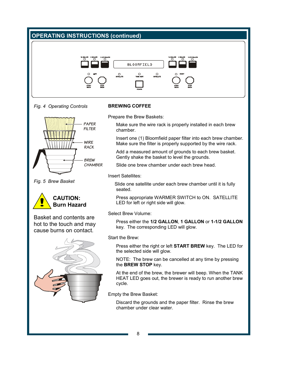 Bloomfield 9421 (SS2-HE) User Manual | Page 10 / 28