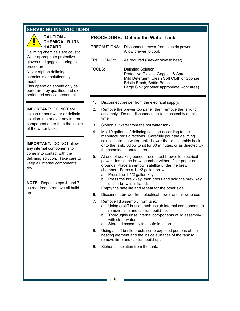 Bloomfield 9421 (SS2-HE) User Manual | Page 20 / 28