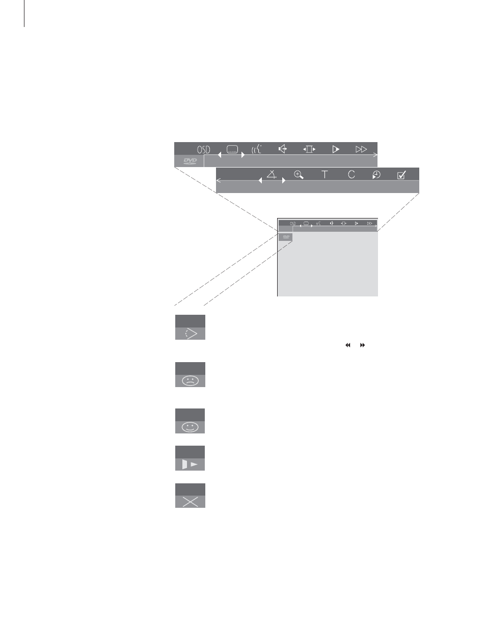 The tool bar on the screen, The tool bar | Bang & Olufsen BeoCenter 1 - User Guide User Manual | Page 16 / 24