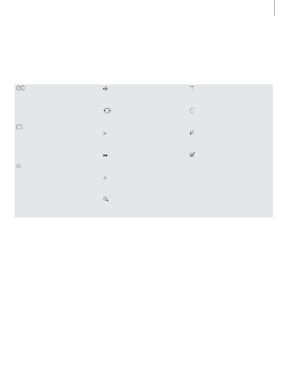 The tool bar symbols | Bang & Olufsen BeoCenter 1 - User Guide User Manual | Page 17 / 24