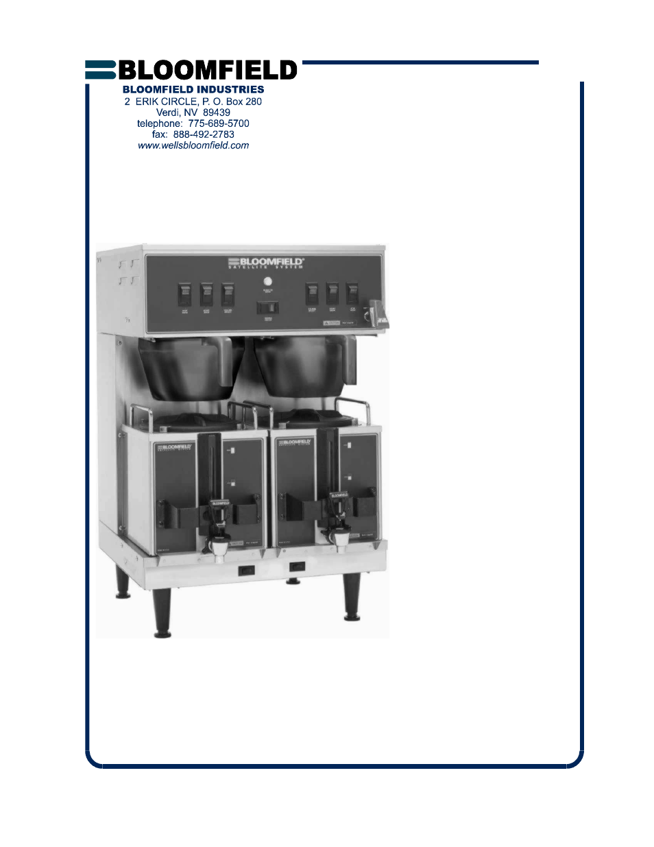 Bloomfield 9220 9221 User Manual | 26 pages