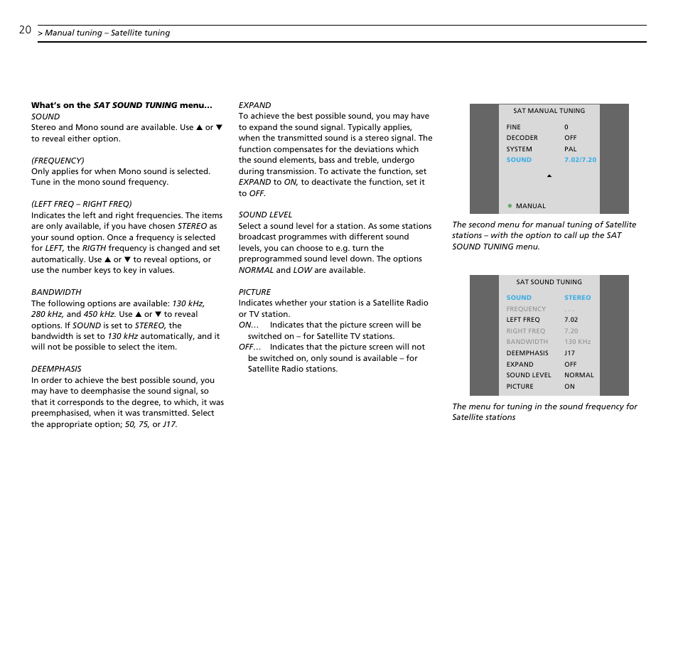 Bang & Olufsen BeoCenter AV5 - User Guide User Manual | Page 20 / 56