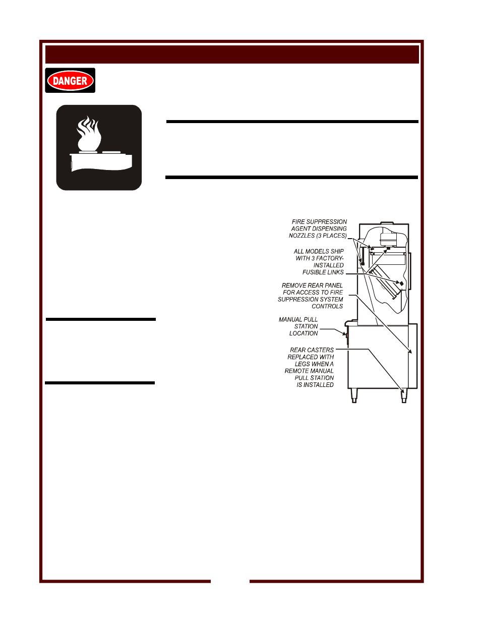 Danger | Bloomfield Wells WVOC-2HFG User Manual | Page 12 / 34