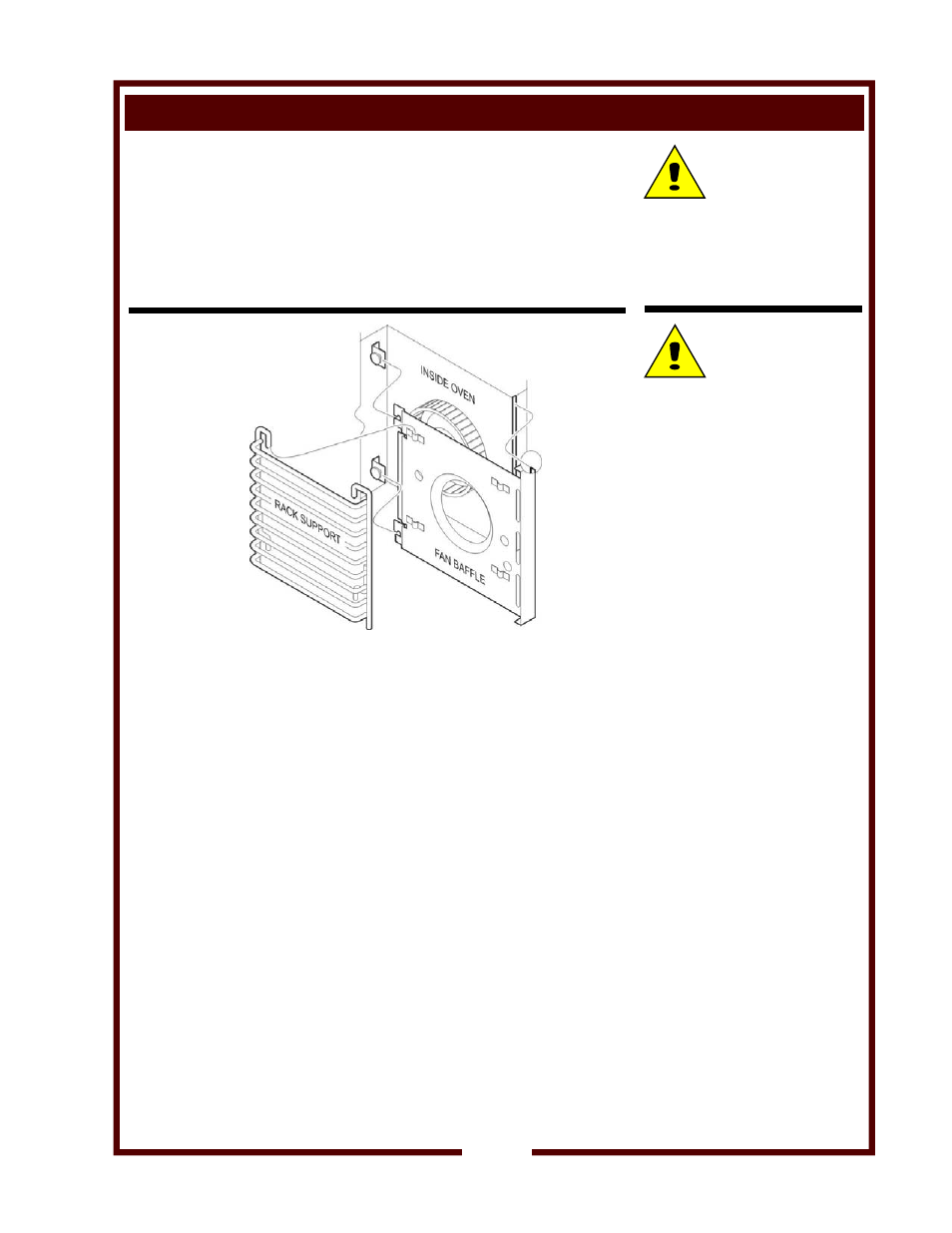 Fan cleaning | Bloomfield Wells WVOC-2HFG User Manual | Page 25 / 34