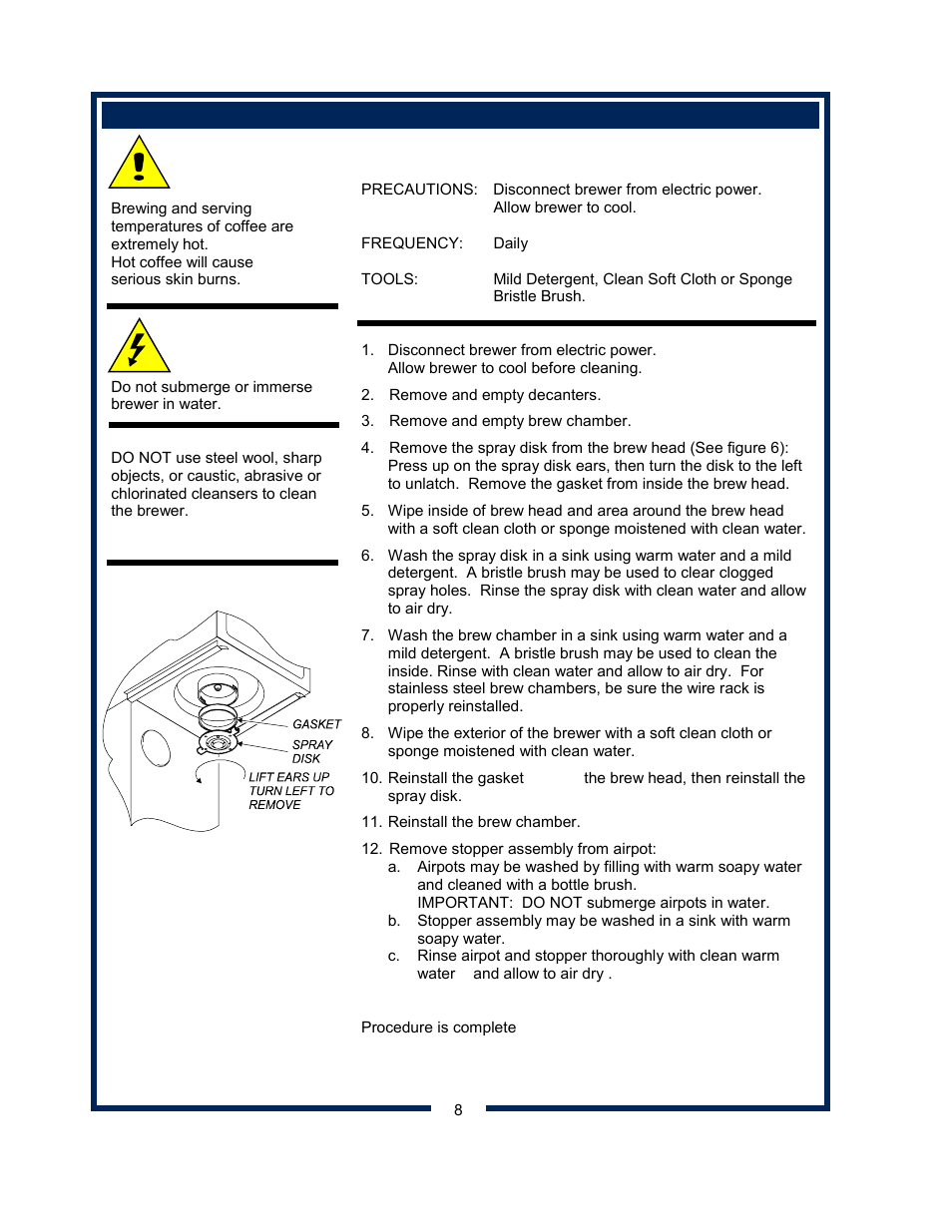 Bloomfield 8382 User Manual | Page 10 / 22