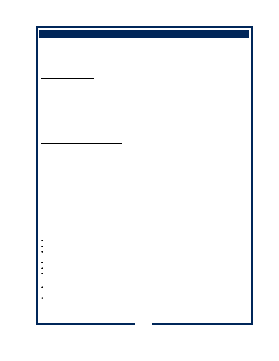 Operation (continued) | Bloomfield 1012 User Manual | Page 11 / 34