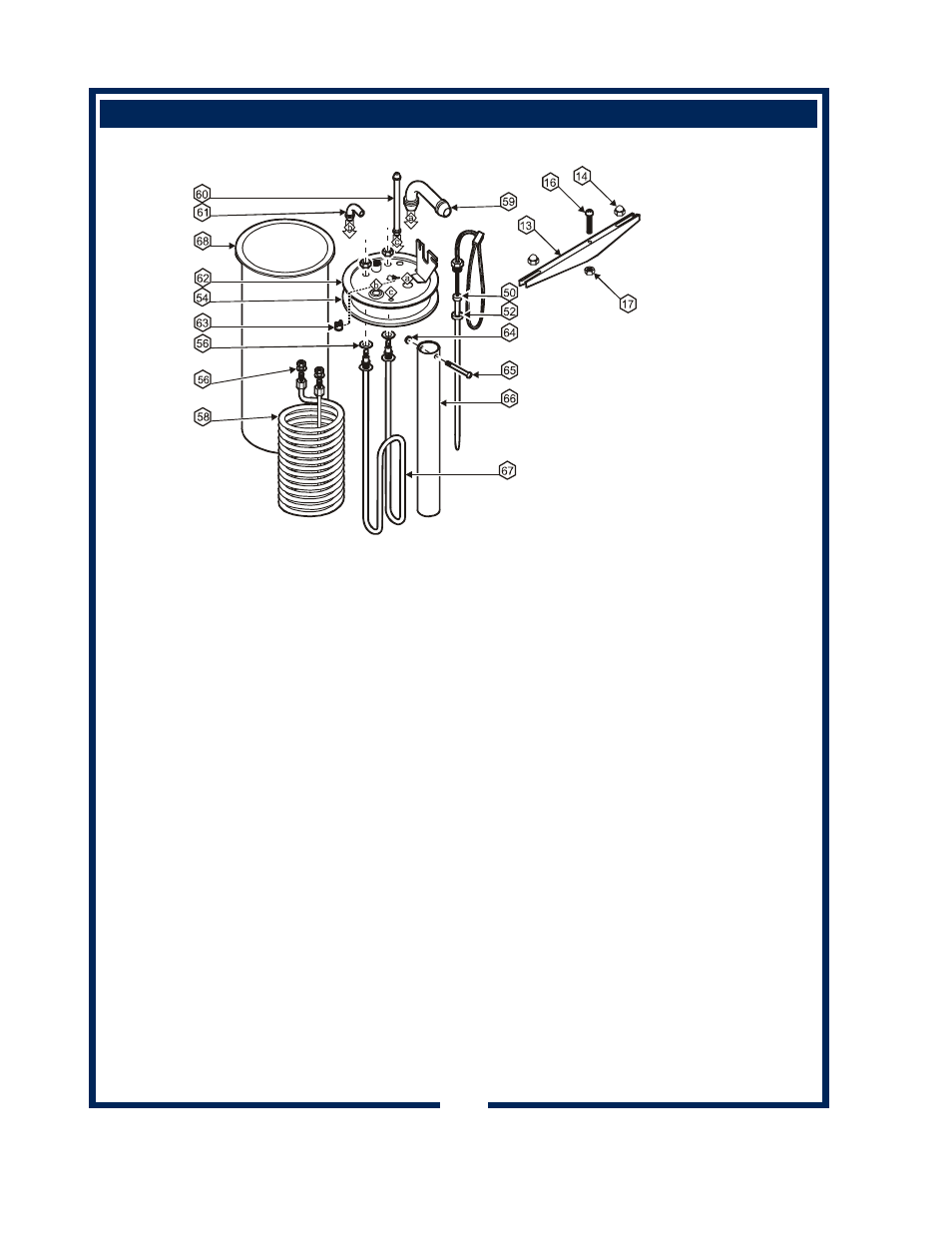 Exploded view & parts list (continued) | Bloomfield 1012 User Manual | Page 28 / 34