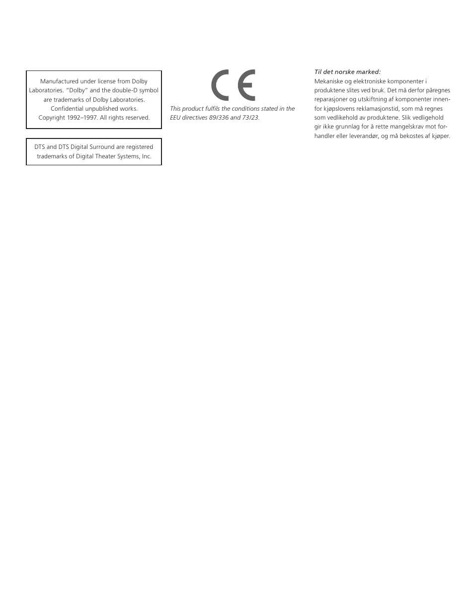 Bang & Olufsen BeoVision 3-32 - User Guide User Manual | Page 53 / 56