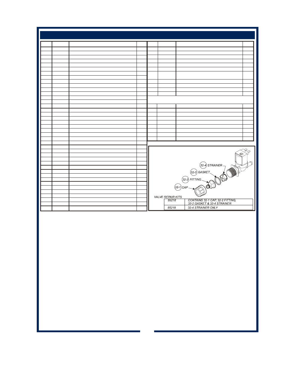 Exploded view & parts list (continued) | Bloomfield 2030 User Manual | Page 23 / 26
