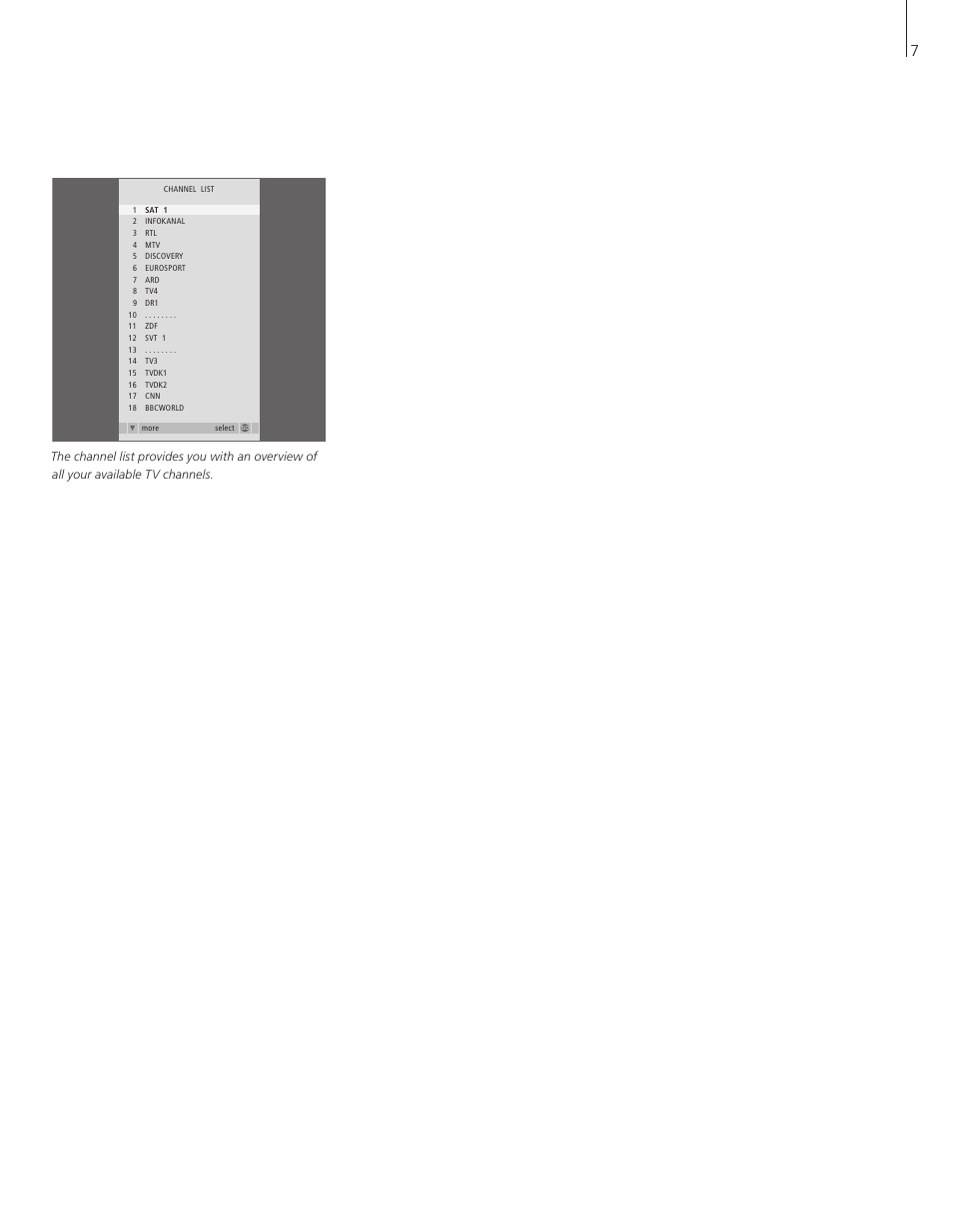 Bang & Olufsen BeoVision 8-26/32 - User Guide User Manual | Page 7 / 16
