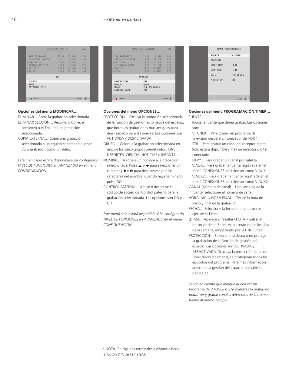 Bang & Olufsen HDR 1 - User Guide User Manual | Page 46 / 56