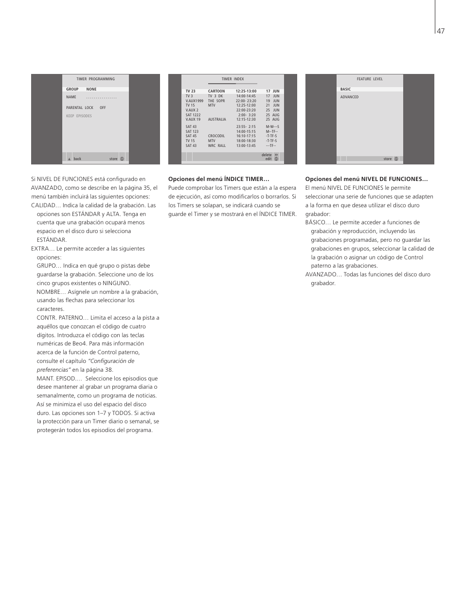 Bang & Olufsen HDR 1 - User Guide User Manual | Page 47 / 56