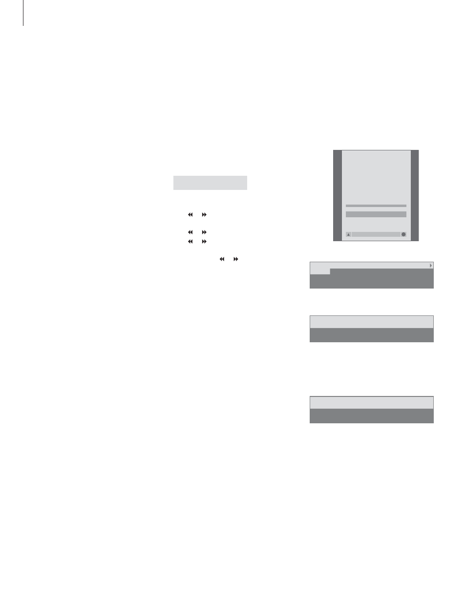 If you have a beocord v 8000, Play and search through a tape, Timed recording via teletext | Bang & Olufsen BeoVision MX_4200 - User Guide User Manual | Page 26 / 56