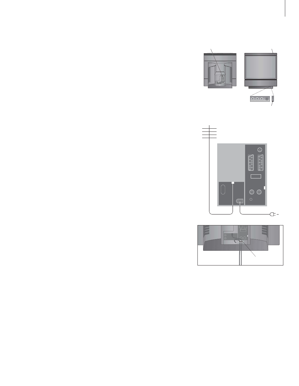 Complete connections | Bang & Olufsen BeoVision MX_4200 - User Guide User Manual | Page 45 / 56