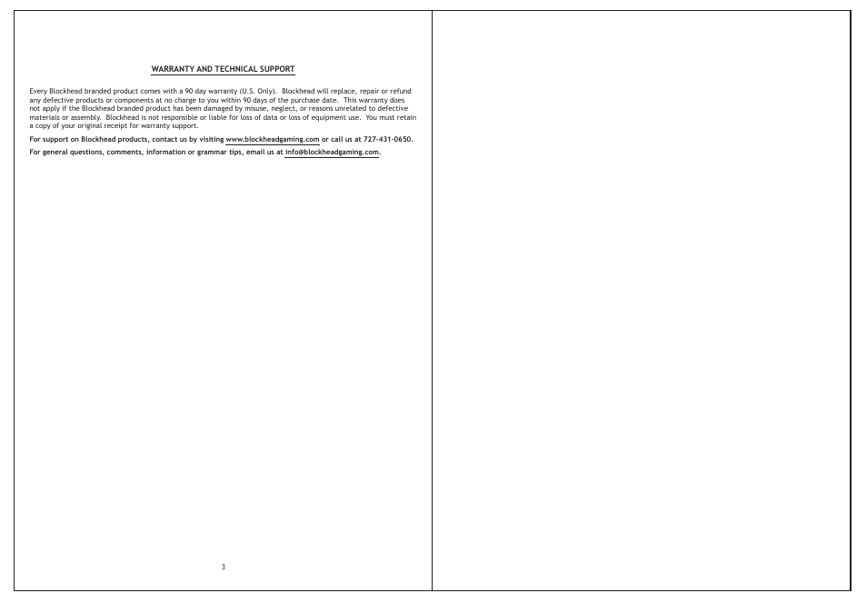 Blockhead BHEZ50 User Manual | Page 2 / 2