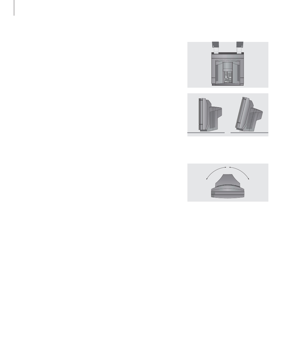 How to set up beovision mx 8000, Appropriate surroundings for beovision mx 8000 | Bang & Olufsen BeoVision MX_8000 - User Guide User Manual | Page 14 / 36