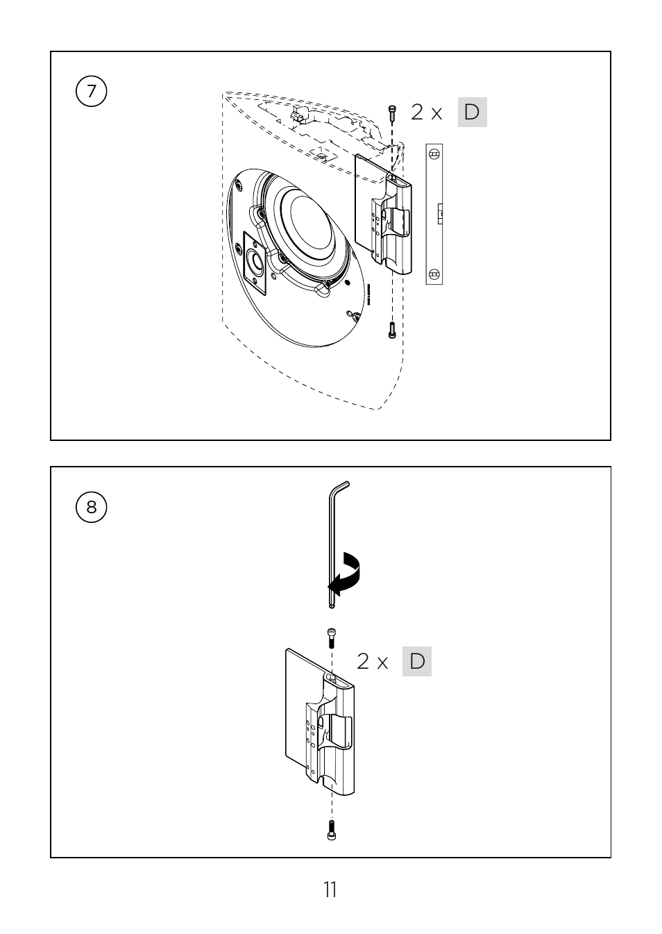 Bang & Olufsen BeoLab 17 - Wall bracket User Manual | Page 11 / 24