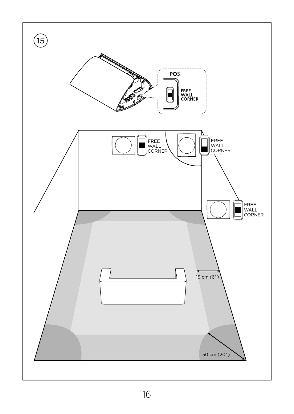 Bang & Olufsen BeoLab 17 - Wall bracket User Manual | Page 16 / 24