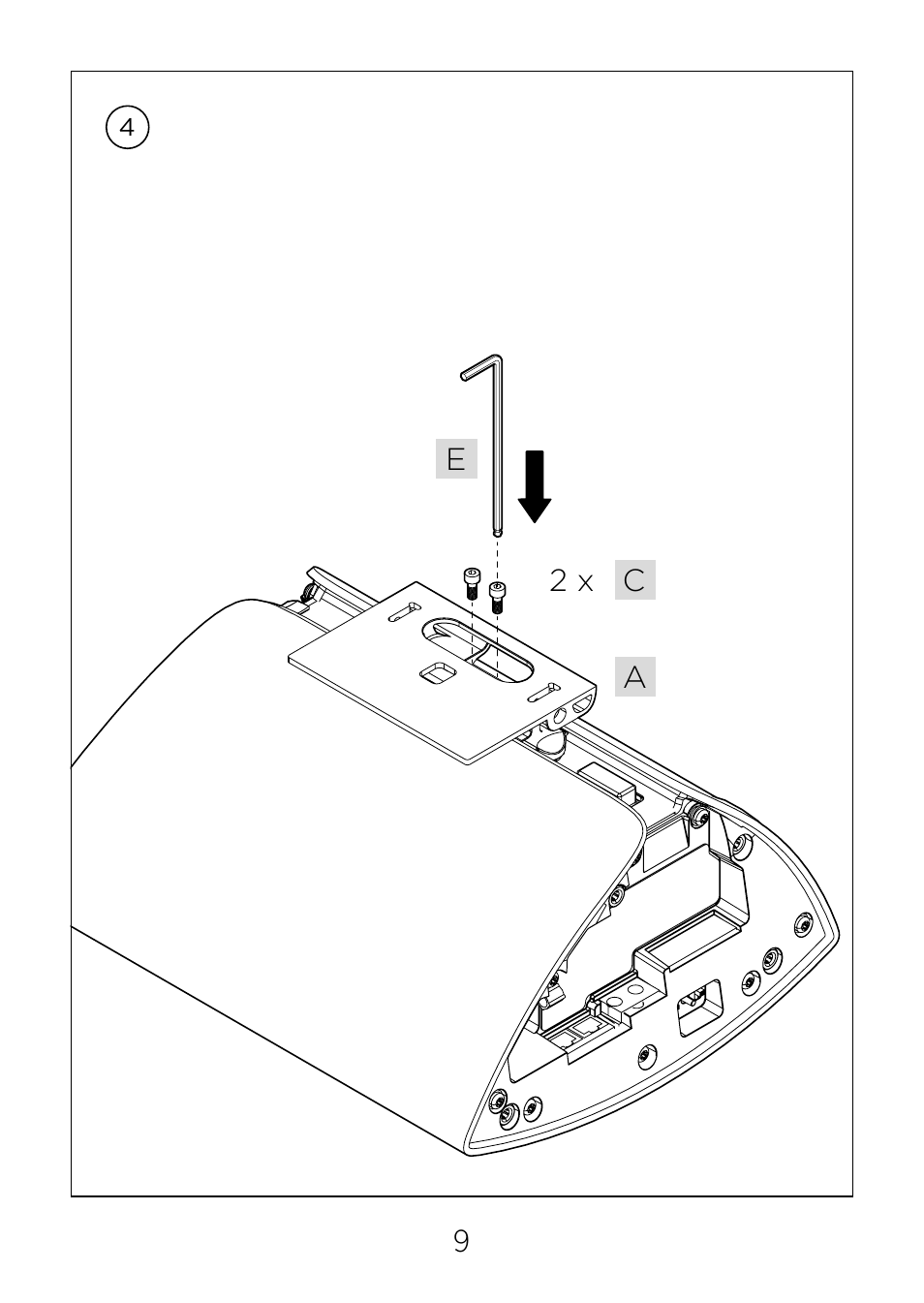 Bang & Olufsen BeoLab 17 - Wall bracket User Manual | Page 9 / 24