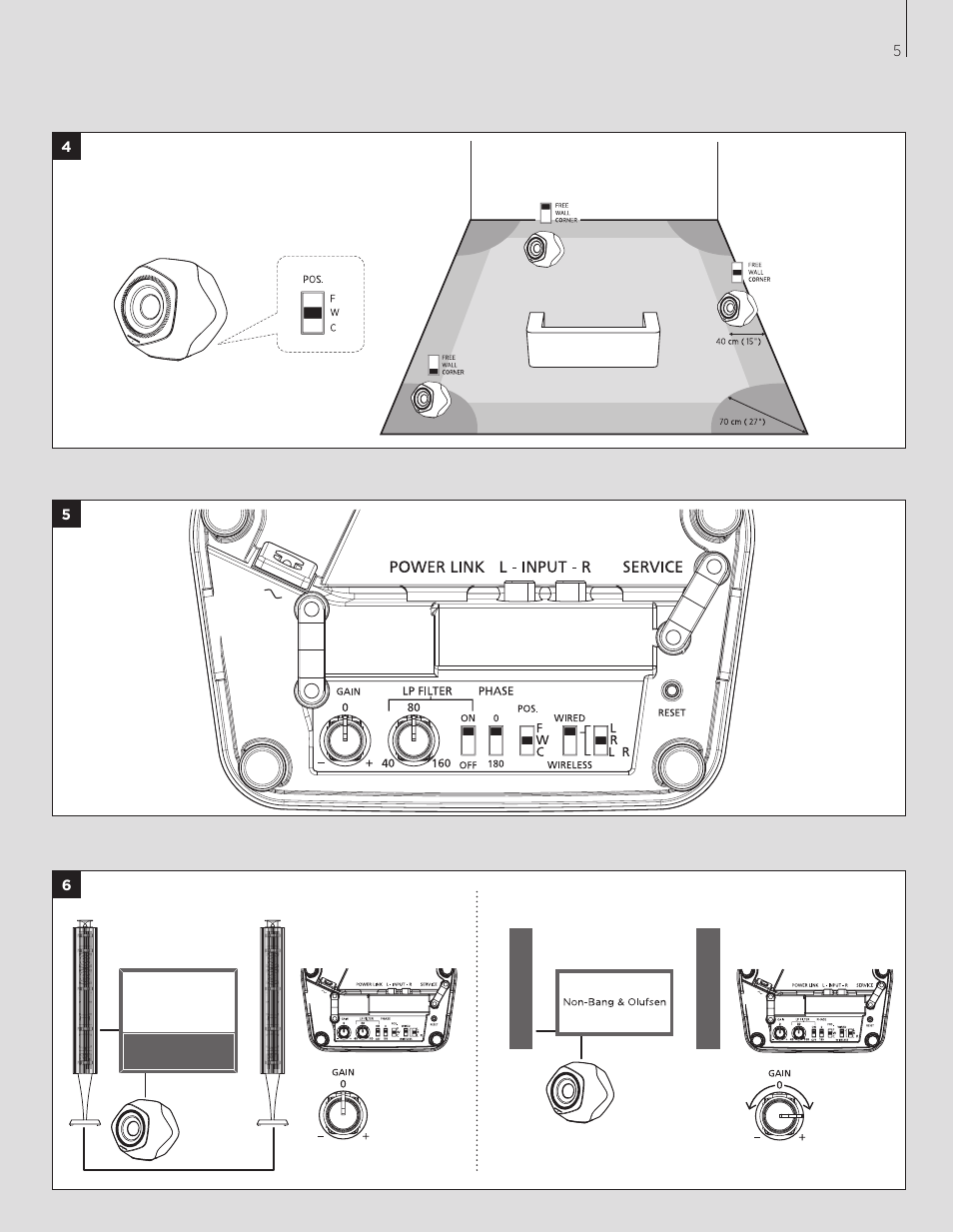 Bang & Olufsen BeoLab 19 - User Guide User Manual | Page 5 / 24