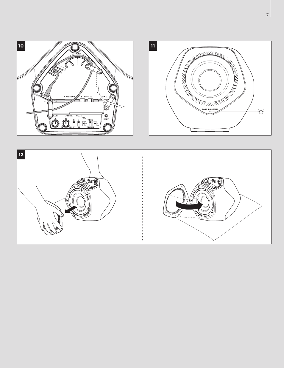 Bang & Olufsen BeoLab 19 - User Guide User Manual | Page 7 / 24