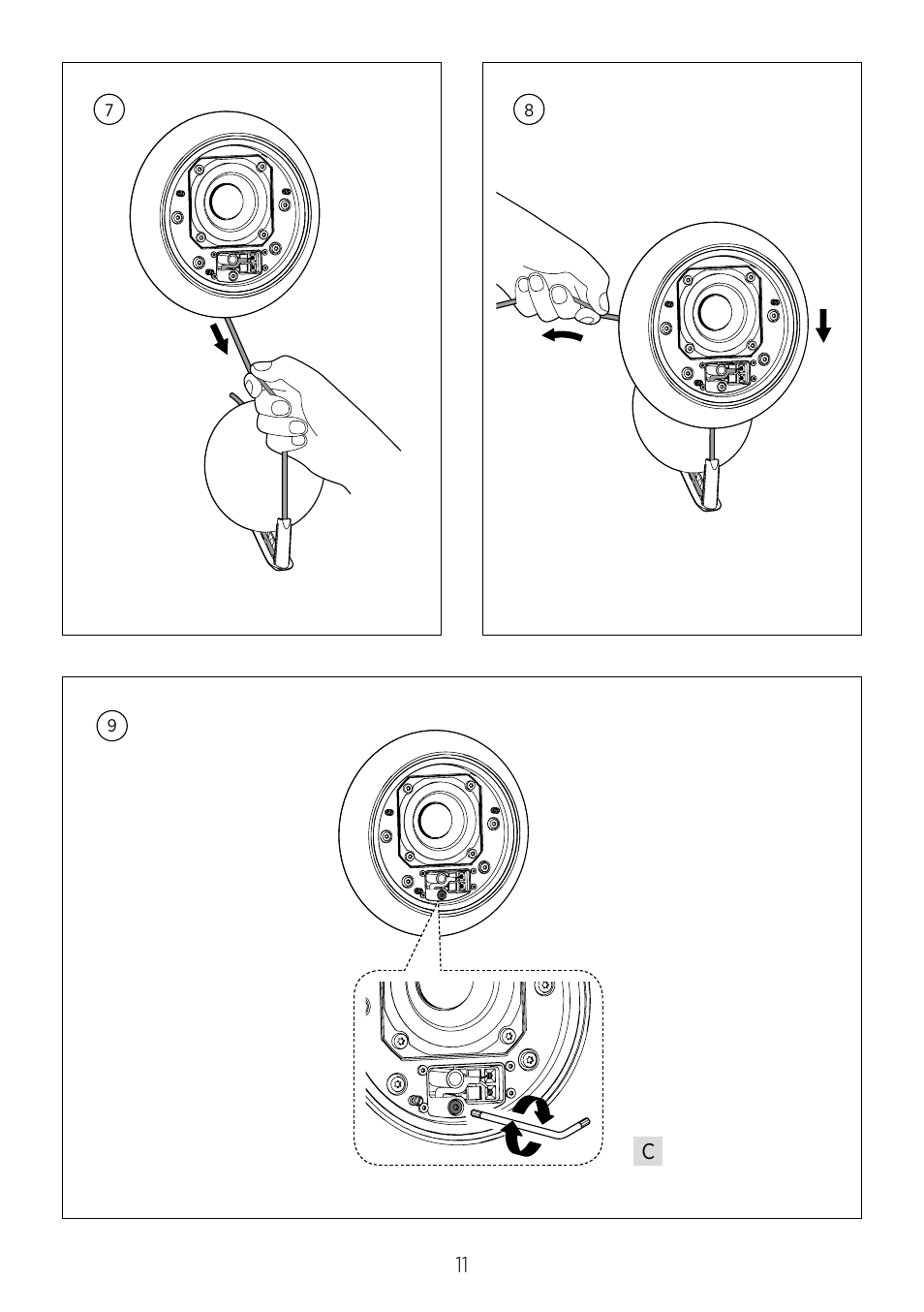 Bang & Olufsen BeoPlay S8 - Table stand and Wall bracket User Manual | Page 11 / 16