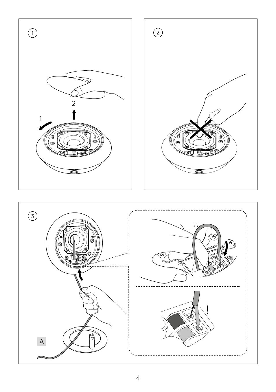 Bang & Olufsen BeoPlay S8 - Table stand and Wall bracket User Manual | Page 4 / 16