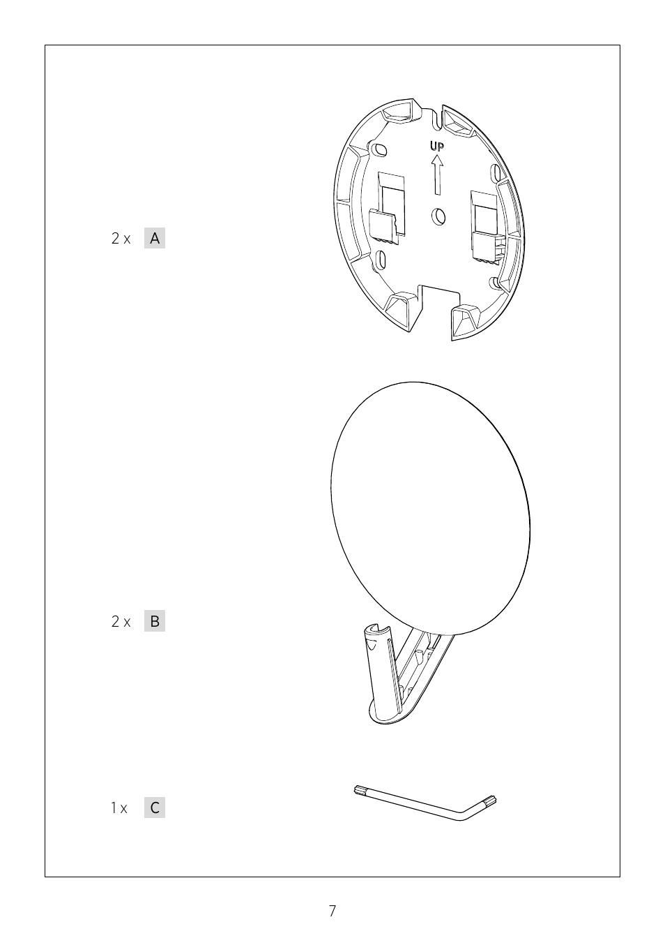 Bang & Olufsen BeoPlay S8 - Table stand and Wall bracket User Manual | Page 7 / 16