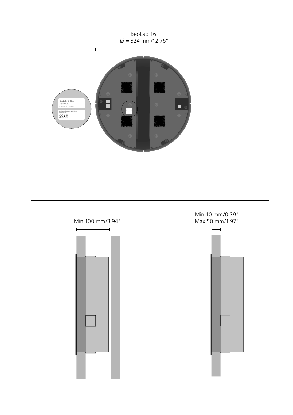 Bang & Olufsen BeoLab 16 - Installation Guide User Manual | Page 2 / 4