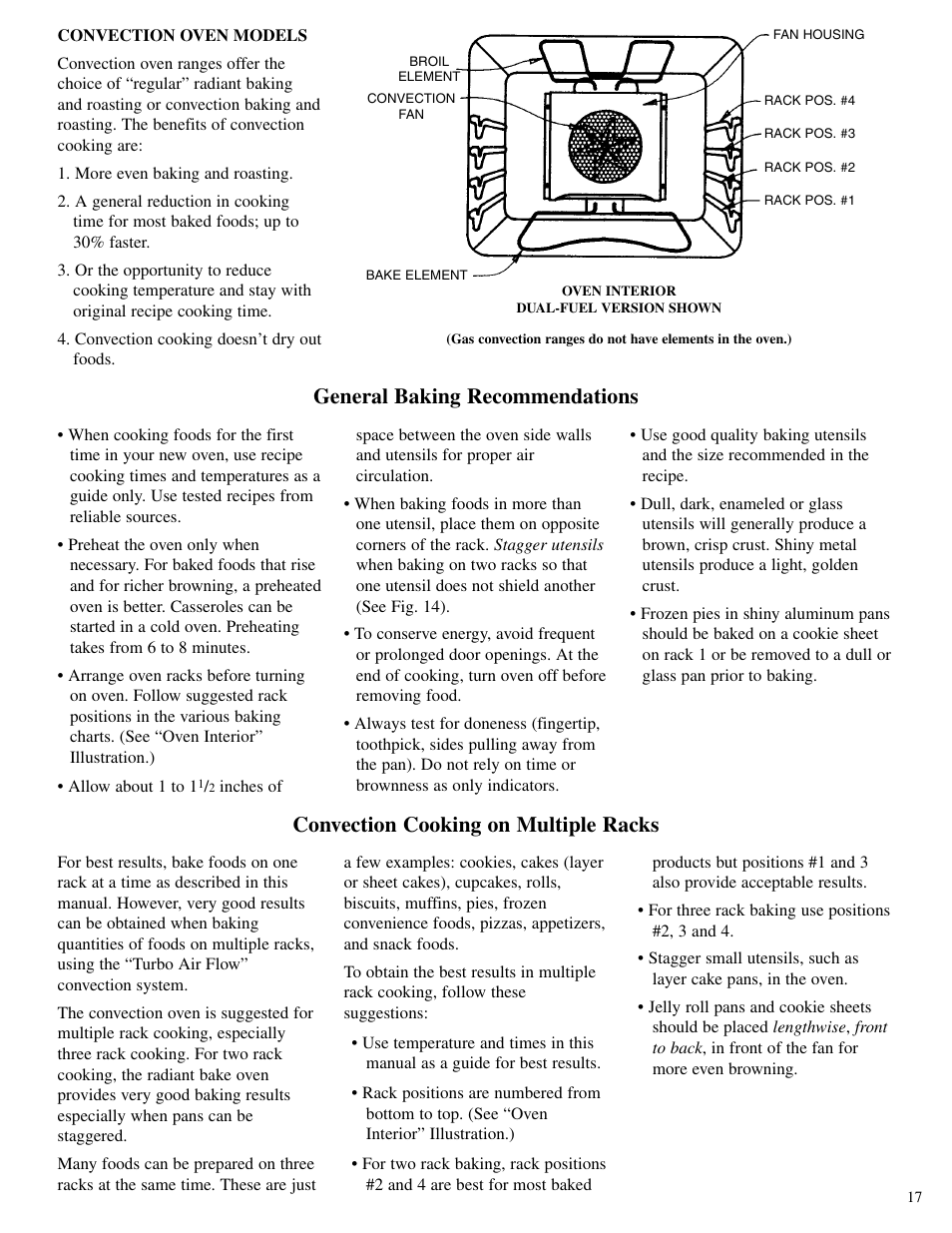 Brown Stove Works 60 Range User Manual | Page 17 / 36