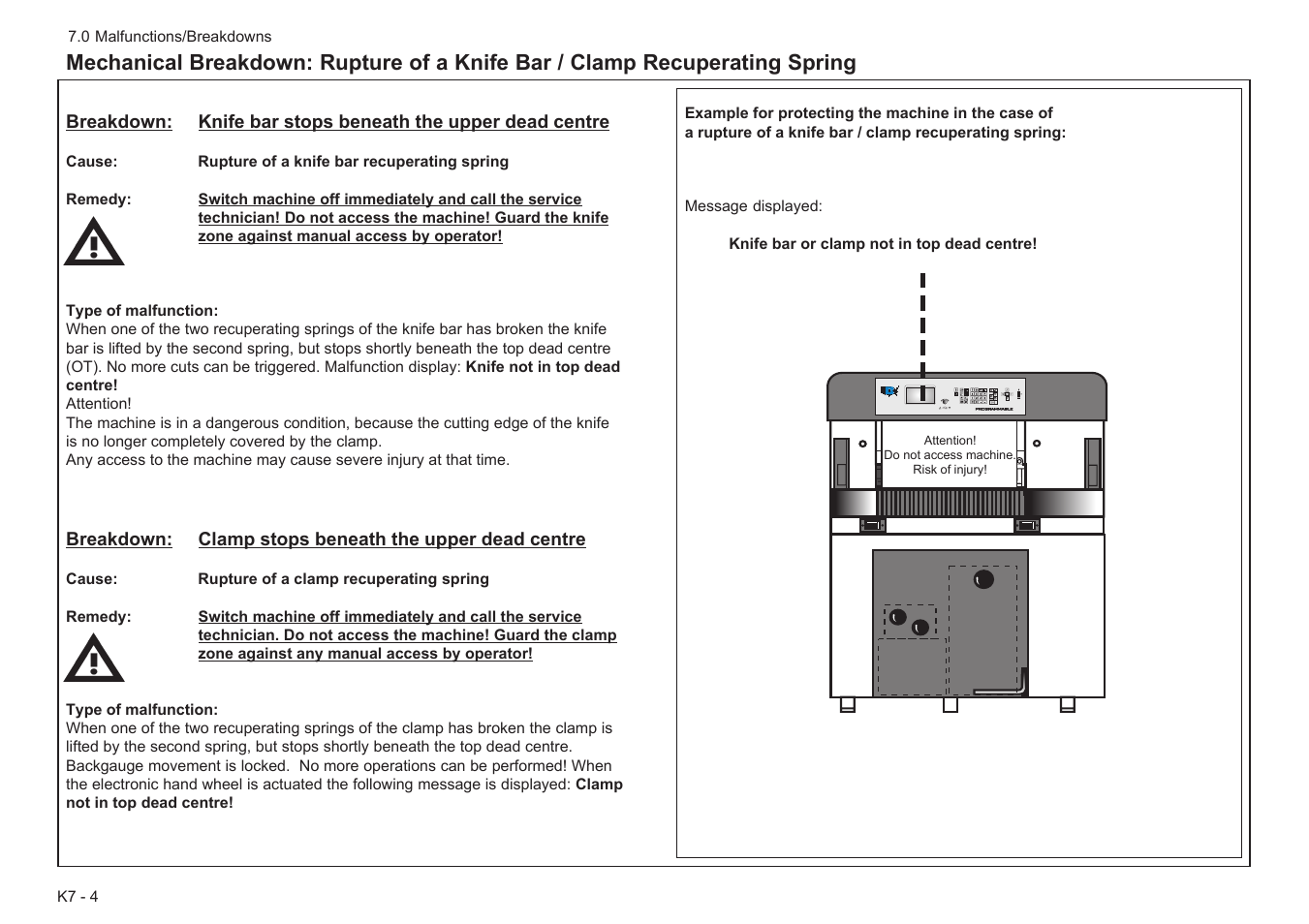 Baumfolder Baumcut Programmable 26.4 User Manual | Page 98 / 104