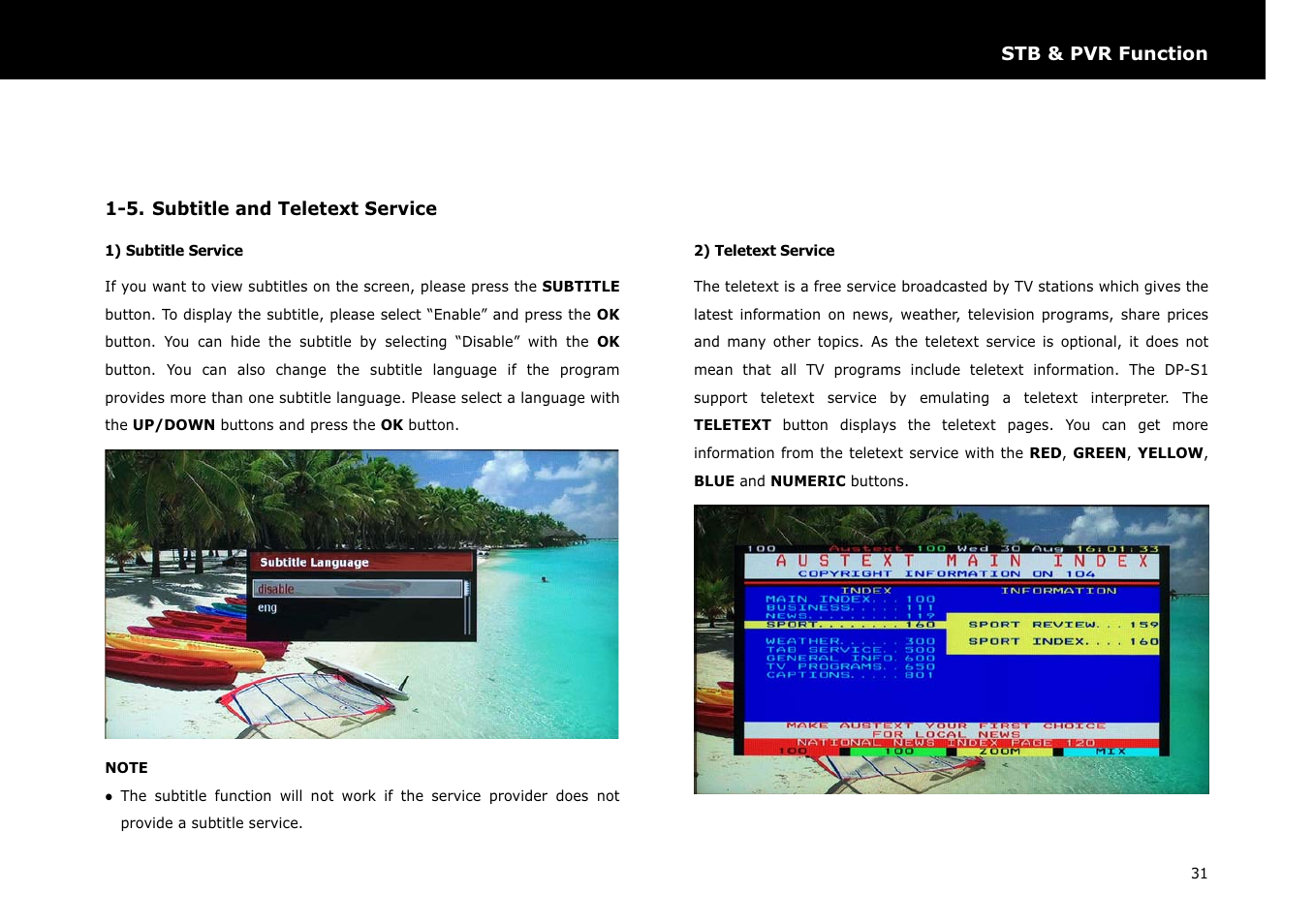 Beyonwiz DP-S1 User Manual | Page 38 / 83