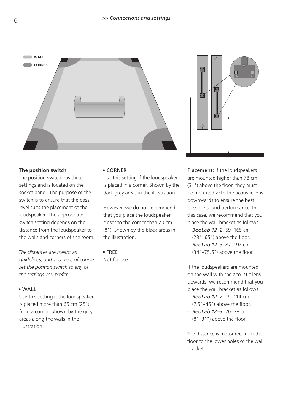 Bang & Olufsen BeoLab 12-2 - User Guide User Manual | Page 6 / 8